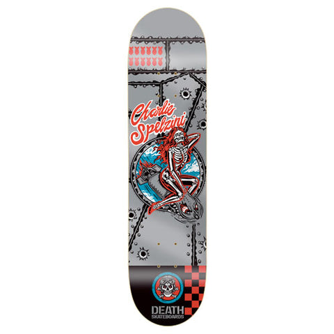 Death Skateboards Charlie Spelzini Death From Above Deck 8.5"