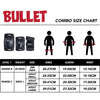 Bullet Combo Pad Set Adult Large Black