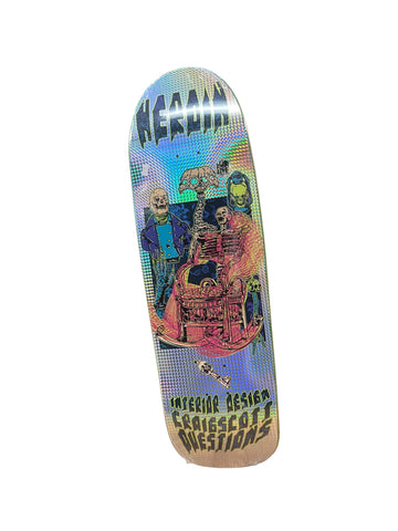 Heroin Skateboards Questions Interior Design 10”