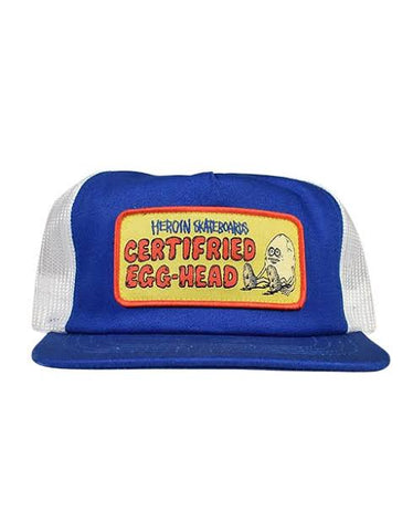 Certified Egg Head Mesh Back by Heroin Skateboards