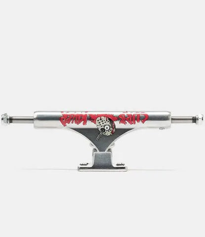 Slappy Curb Killer Hollow Inverted Skateboard Trucks - Polished (Pair) 10”