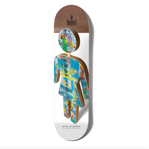 Girl Skateboards McCrank Woodernica Deck 8.25”