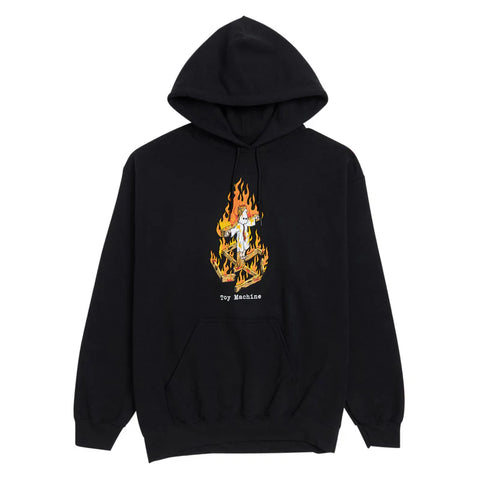 Toy Machine Burning Cross Hoodie