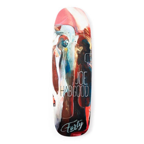 Forty Skateboard Co JOE HABGOOD Pro Deck Bear Shape 10.0"