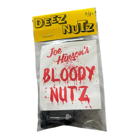 Deez Nutz Bloody Nutz allen head bolts 7/8”