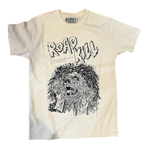 ROADKILL Skull and bones Tee Unbleached