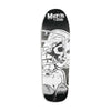 Zero Misfits Die Die My Darling Shaped Skateboard Deck - 9.25"