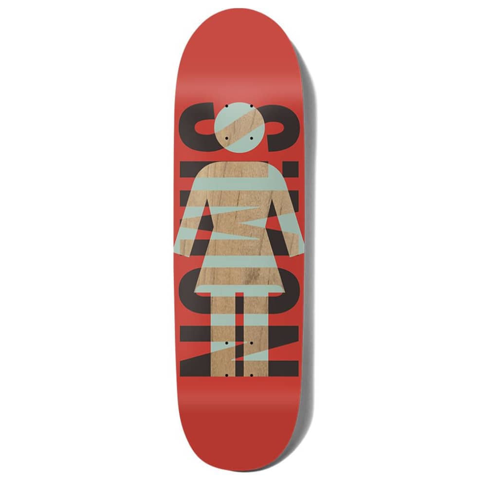 Girl Skateboards - Simon Bannerot Love Seat OG Knockout Deck 9.0"
